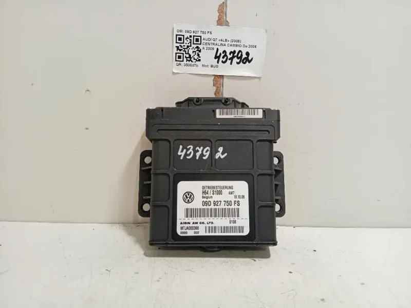 Centralina Cambio 09D 927 750 FS Audi Q7 4LB 2006