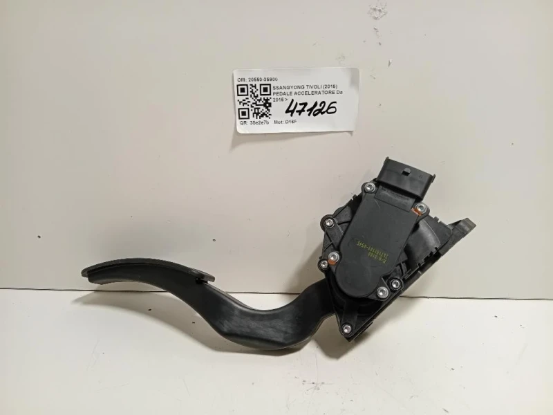 Pedale Acceleratore 20550-35900 Ssangyong Tivoli 2015