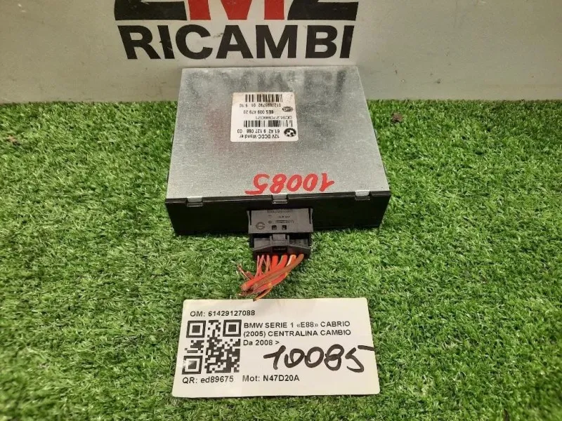 Centralina Cambio 61429127088 Bmw Serie 1 E88 Cabrio 2005