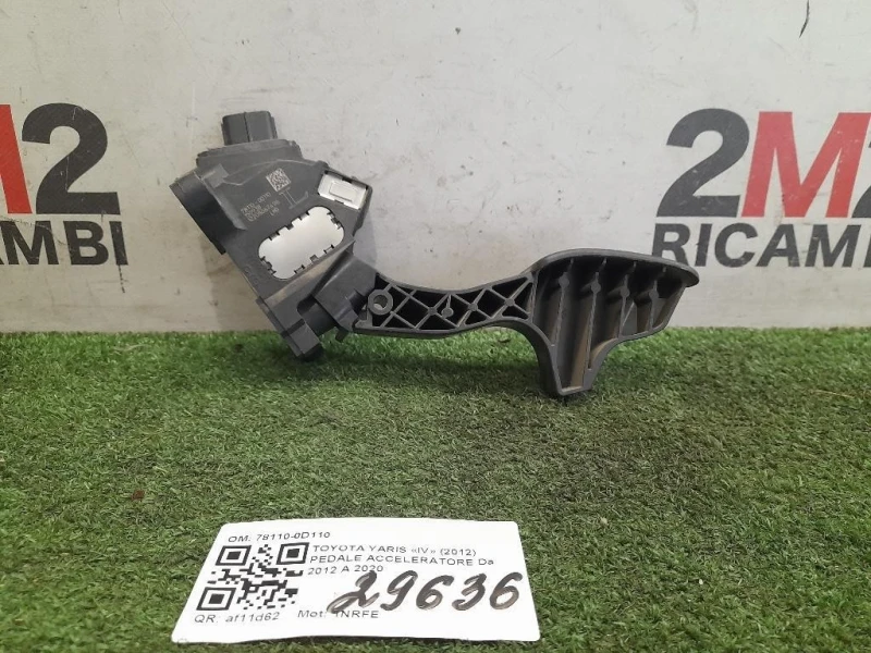Pedale Acceleratore 78110-0D110 Toyota Yaris IV 2012