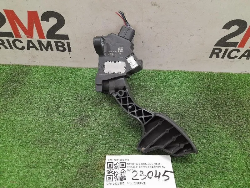 Pedale Acceleratore 781100D110 Toyota Yaris IV 2017