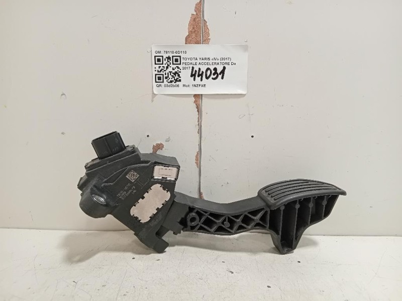 Pedale Acceleratore 78110-0D110 Toyota Yaris IV 2017