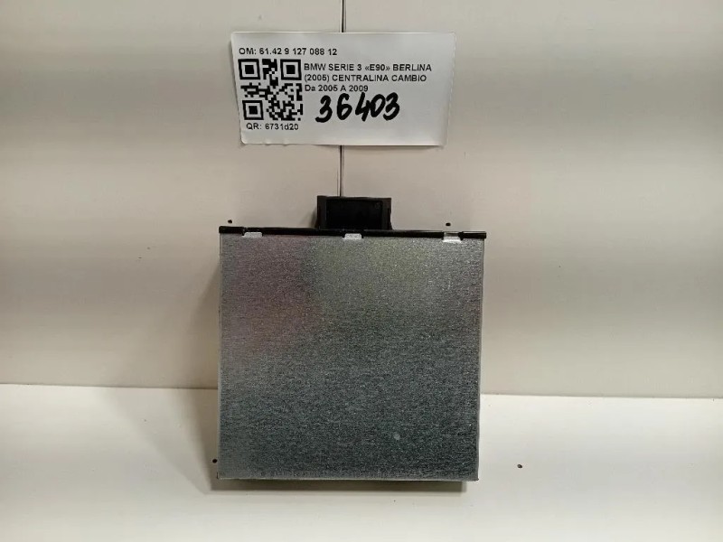 Centralina Cambio 6142 9 127 088 12 Bmw Serie 3 E90 Berlina 2005