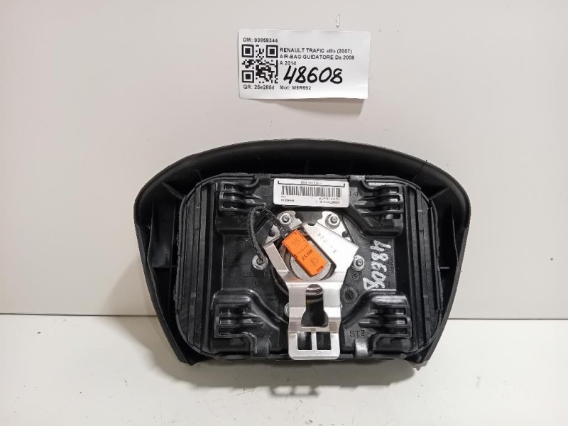 Air-bag Guidatore 93859344 Renault Trafic III 2007