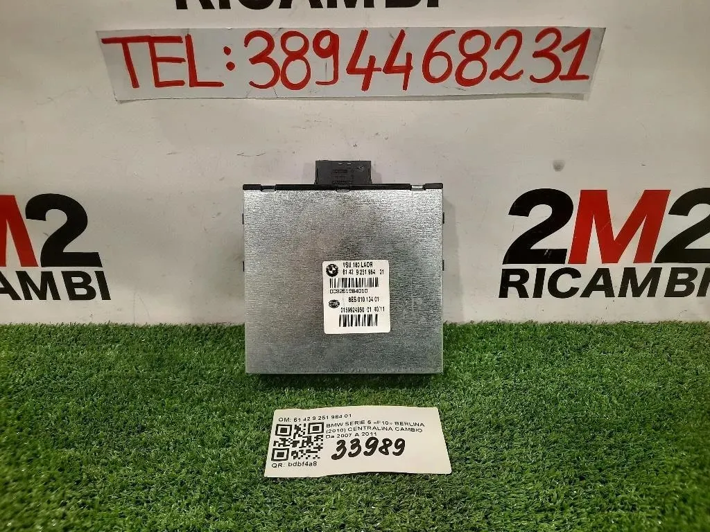 Centralina Cambio 61 42 9 251 984 01 Bmw Serie 5 F10 Berlina 2010