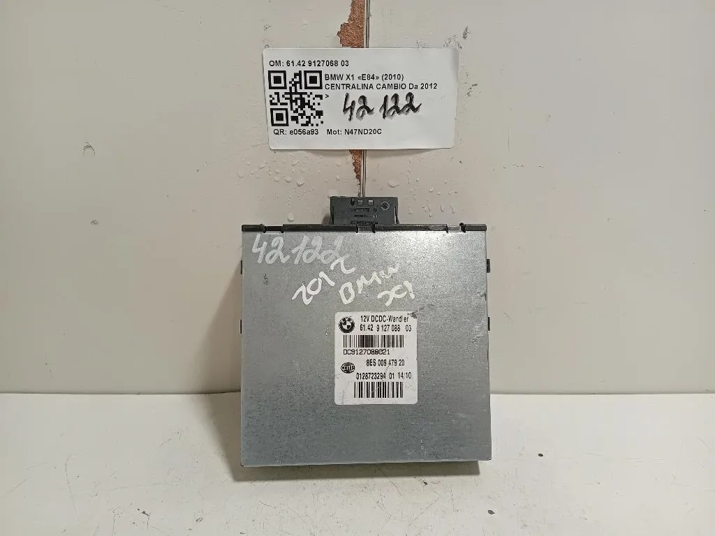 Centralina Cambio CONVERTITORE CENTRALINA 6142 9127068 03 Bmw X1 E84 2010