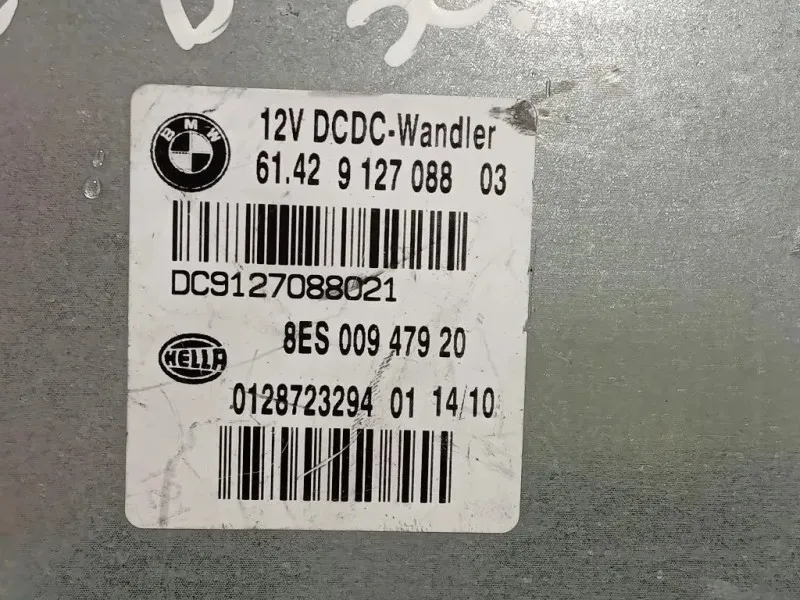 Centralina Cambio CONVERTITORE CENTRALINA 6142 9127068 03 Bmw X1 E84 2010