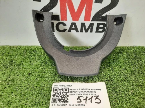 Copertura Piantone Sterzo 48470JY40A Renault Koleos I 2008