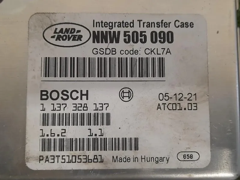 Centralina Cambio NNW 505 090 Land Rover Range Rover Sport I 2005