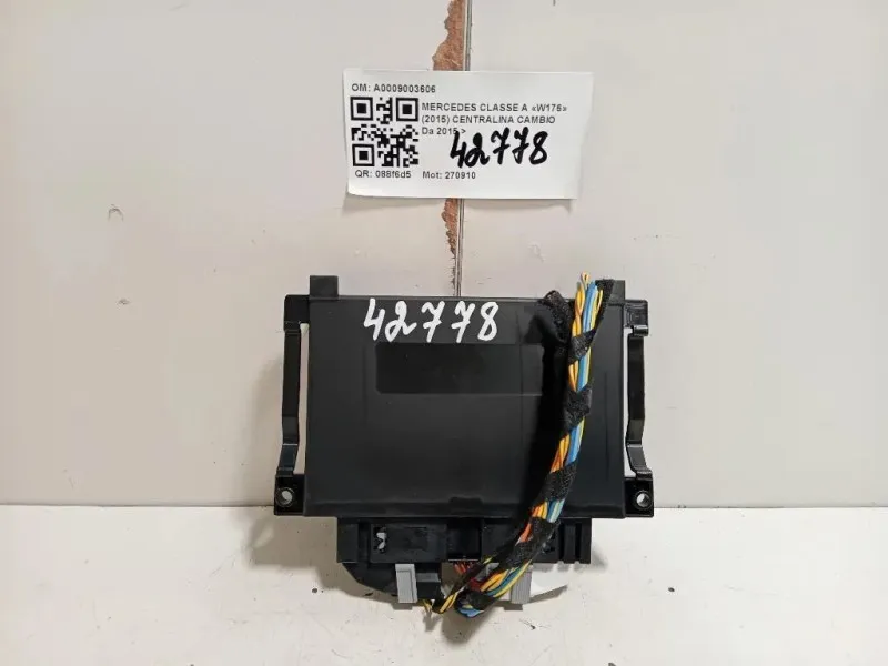 Centralina Cambio A0009003606 Mercedes Classe A W176 2015