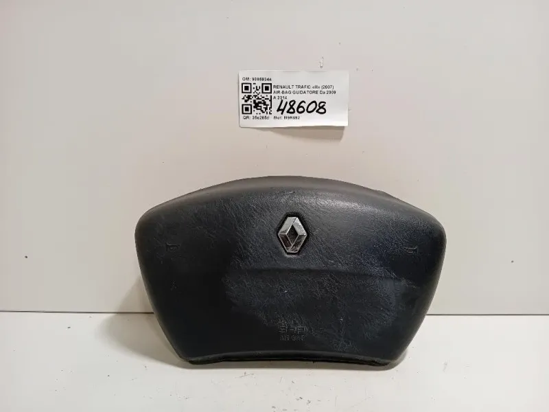 Air-bag Guidatore 93859344 Renault Trafic III 2007