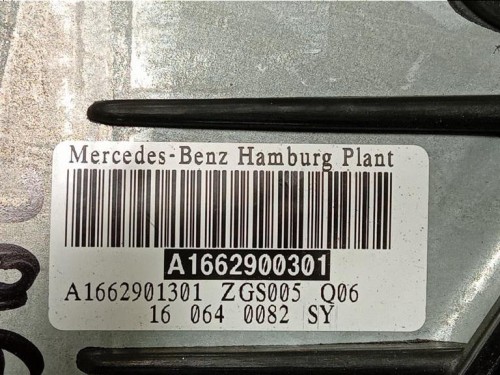 Pedale Freno A1662940001 Mercedes Classe GLE W166 2015