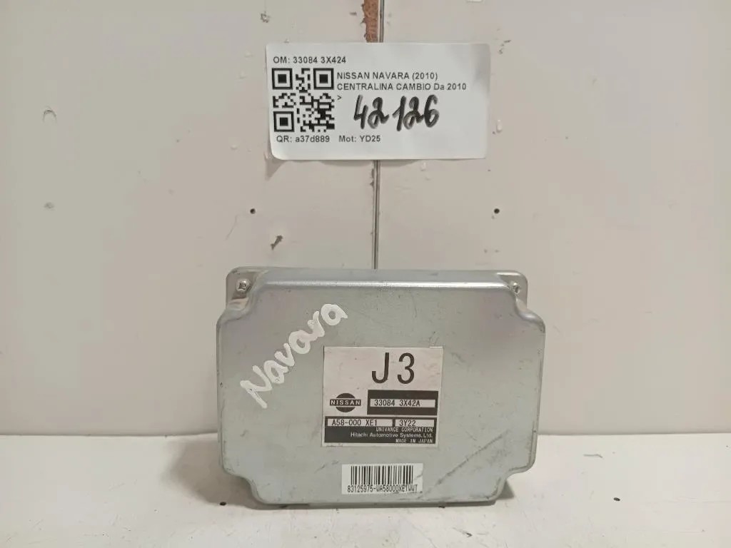 Centralina Cambio 33084 3X424 Nissan Navara 2010