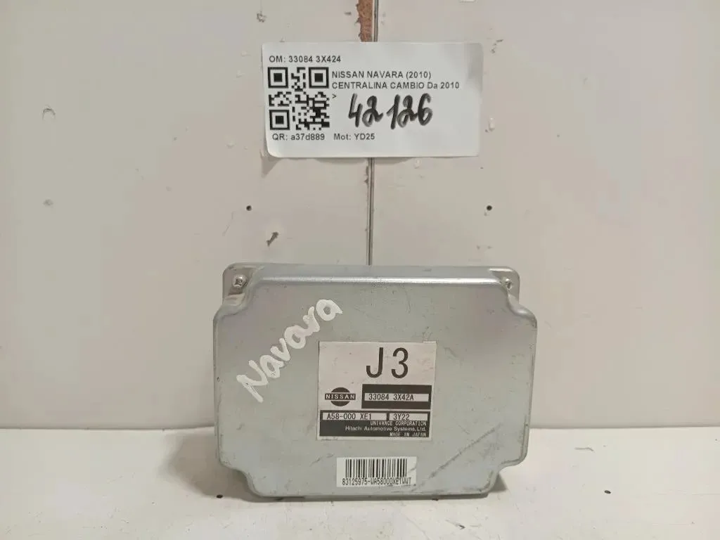 Centralina Cambio 33084 3X424 Nissan Navara 2010