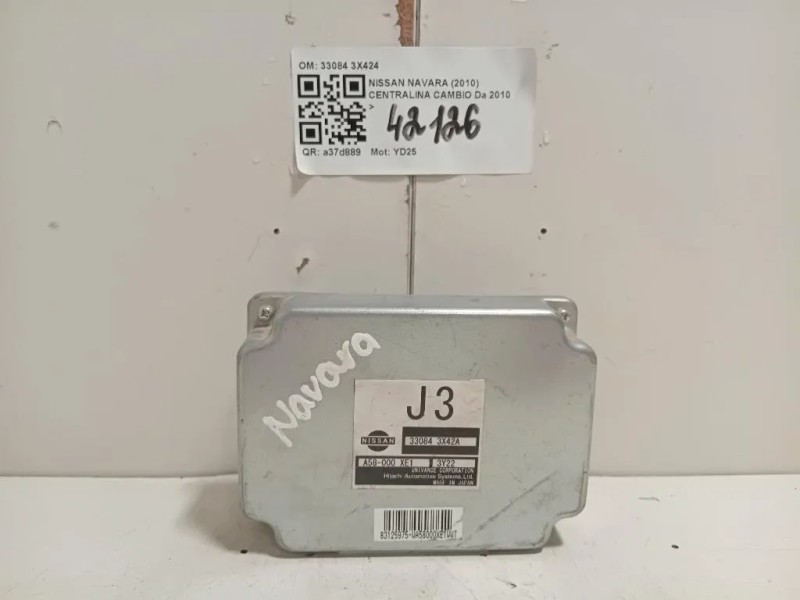Centralina Cambio 33084 3X424 Nissan Navara 2010