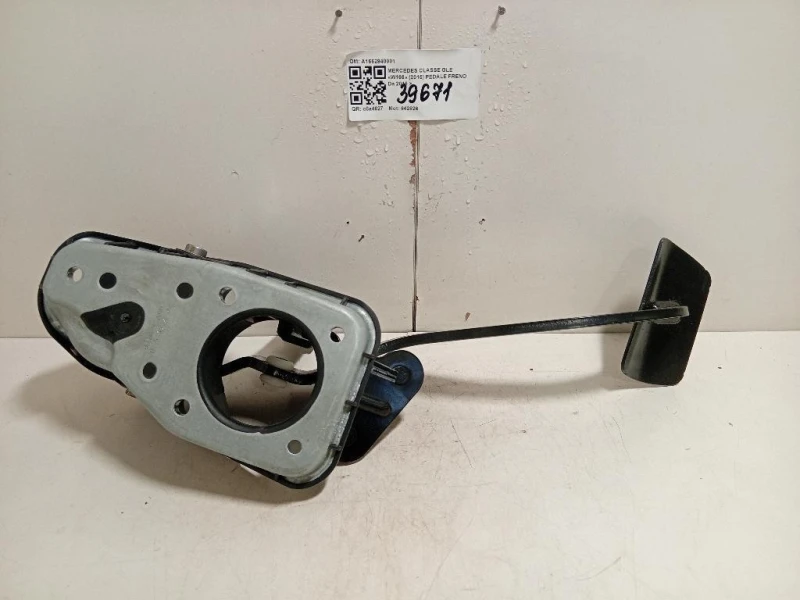Pedale Freno A1662940001 Mercedes Classe GLE W166 2015