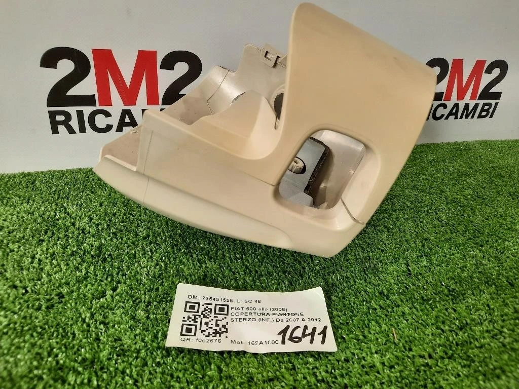 Copertura Piantone Sterzo INF 735451555 Fiat 500 II 2008