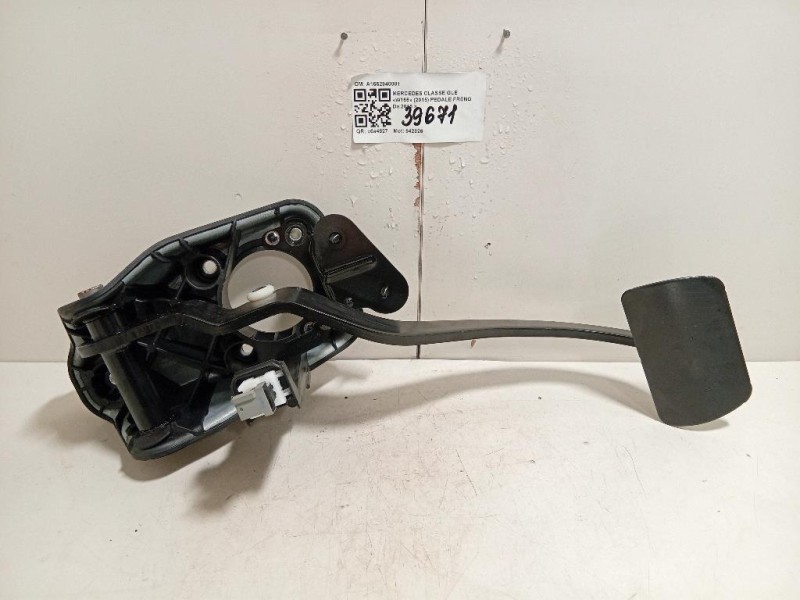 Pedale Freno A1662940001 Mercedes Classe GLE W166 2015
