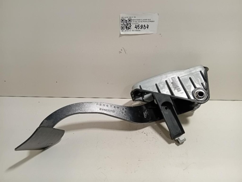 Pedale Freno A166 290 01 19 Mercedes Classe GLE W166 2015
