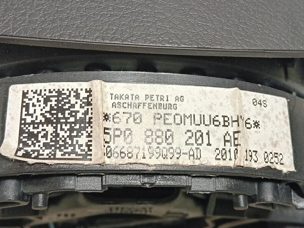 Air-bag Guidatore 5P0 880 201 AE Seat Altea XL 5P5 2004