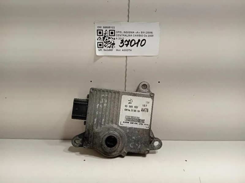 Centralina Cambio 55585103 Opel Insignia A SW 2009