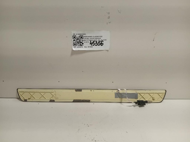 Pedana Battitacco ANT DX A1666808500 Mercedes Classe GLE W166 2015
