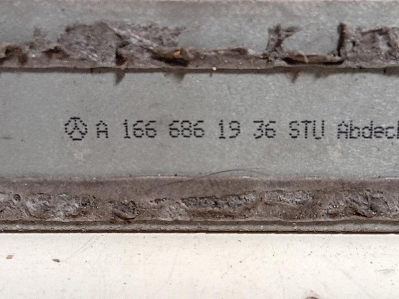 Pedana Battitacco ANT DX A166 686 19 36 SX+DS Mercedes Classe ML W166 2012