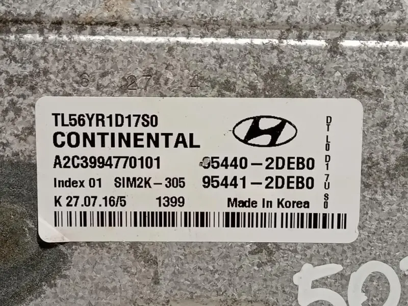 Centralina Cambio Autrevisionata 95440-2DEB0 Hyundai Tucson II 2015