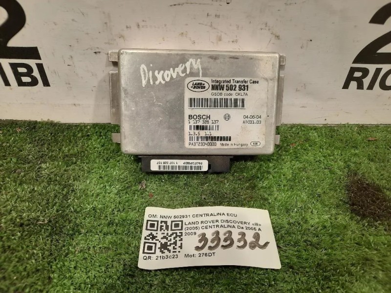 Centralina Cambio Autrevisionata NNW 502931 CENTRALINA ECU Land Rover Discovery III 2005