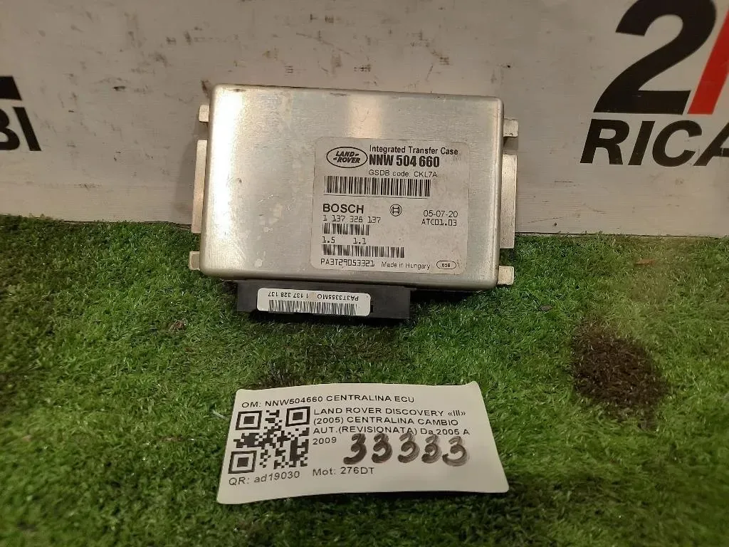 Centralina Cambio Autrevisionata NNW504660 CENTRALINA ECU Land Rover Discovery III 2005