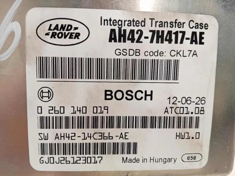 Centralina Cambio Autrevisionata AH42-7H417-AE Land Rover Discovery IV 2010