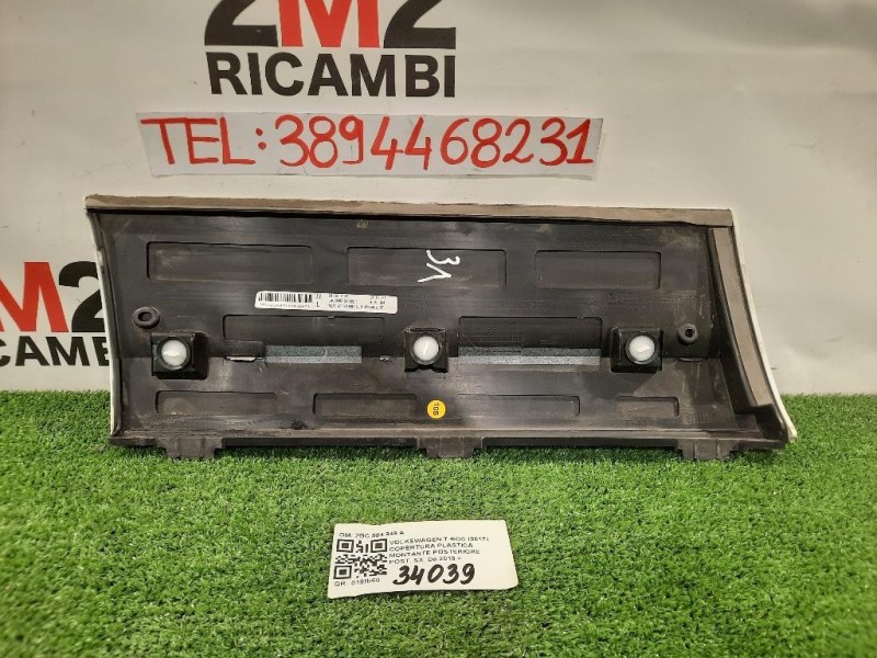 Copertura Plastica Montante Posteriore POST SX 2GC854949A Volkswagen T-roc 2017