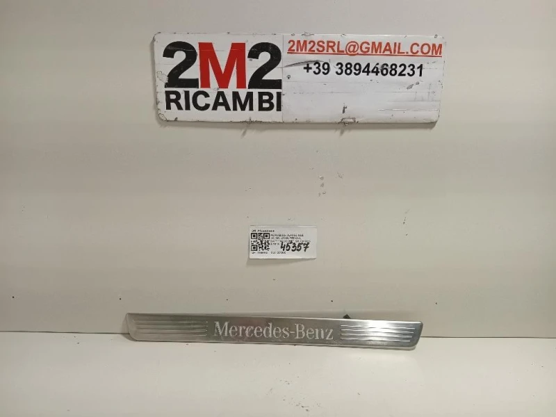 Pedana Battitacco ANT SX A1666808600 Mercedes Classe GLE W166 2015