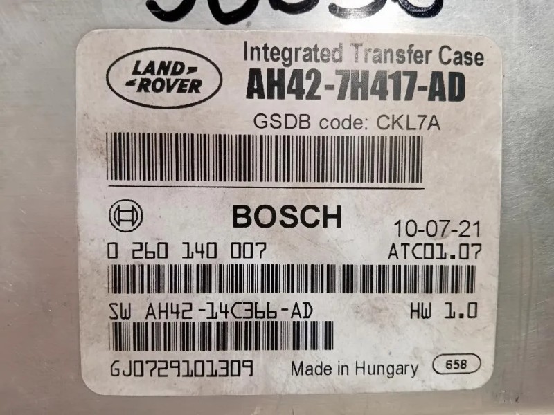 Centralina Cambio Autrevisionata AH42-7H417-AD Land Rover Discovery IV 2010