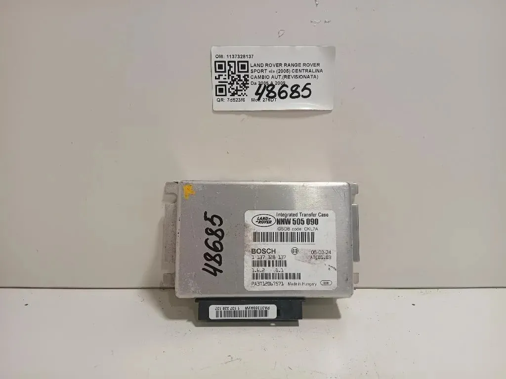 Centralina Cambio Autrevisionata 1137328137 Land Rover Range Rover Sport I 2005