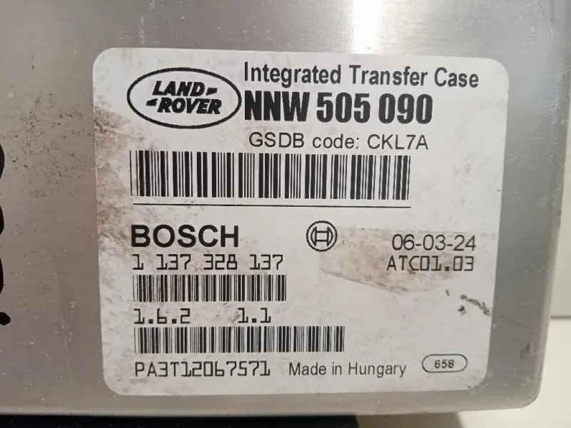 Centralina Cambio Autrevisionata 1137328137 Land Rover Range Rover Sport I 2005