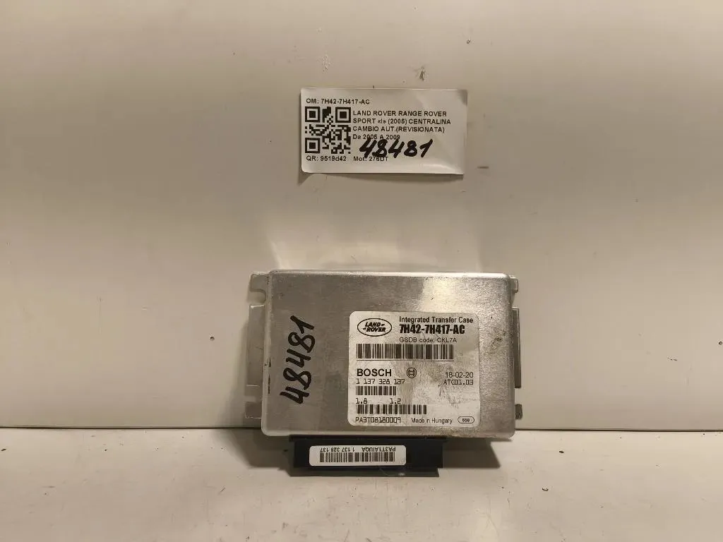 Centralina Cambio Autrevisionata 7H42-7H417-AC Land Rover Range Rover Sport I 2005