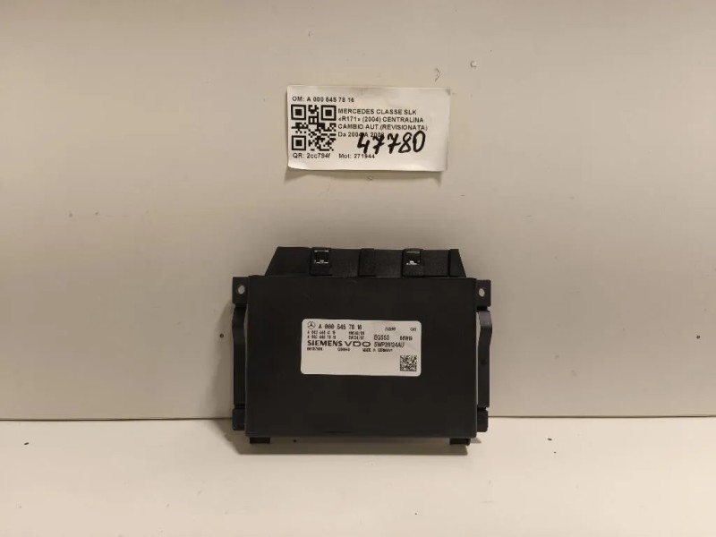 Centralina Cambio Autrevisionata A 000 545 78 16 Mercedes Classe SLK R171 2004