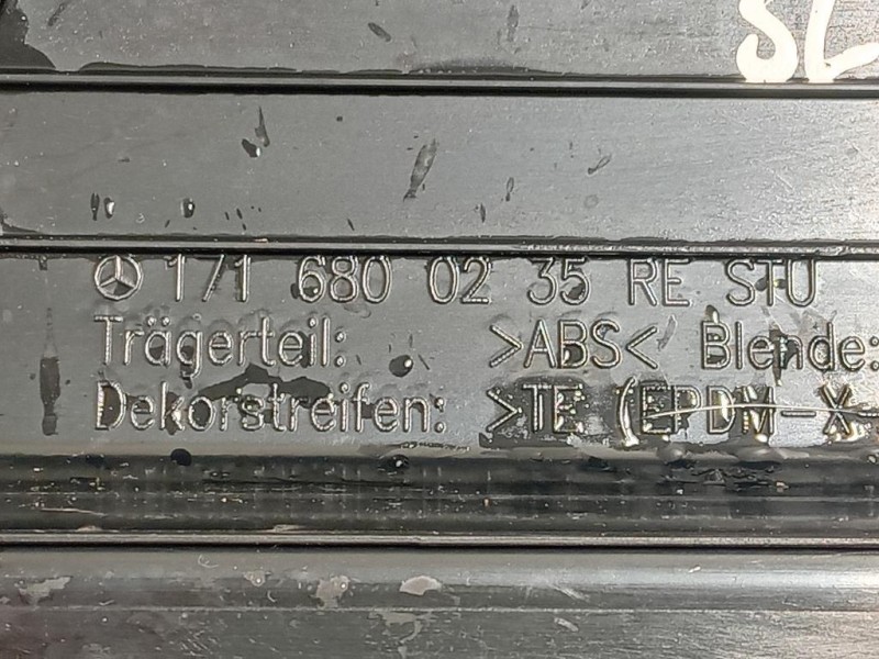 Pedana Battitacco DX A171 680 02 35 Mercedes Classe SLK R170 1997