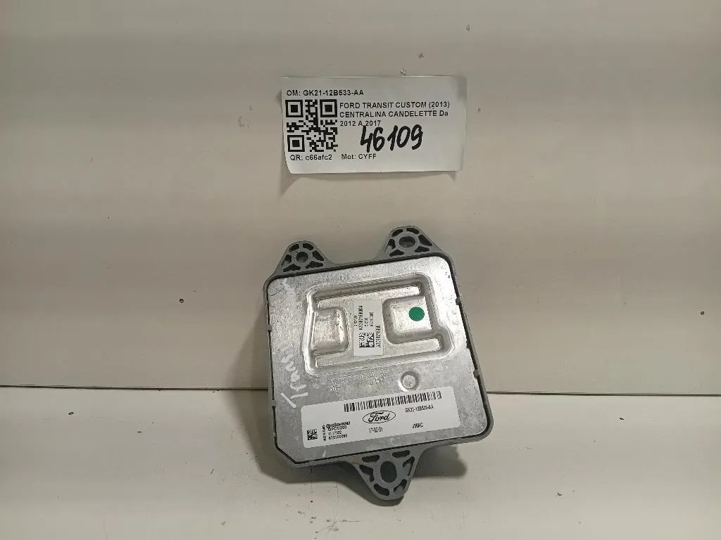 Centralina Candelette GK21-12B533-AA Ford Transit Custom I 2013