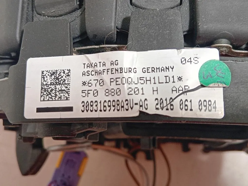 Air-bag Guidatore 5F0 880 201 H Seat Toledo KG3 2013