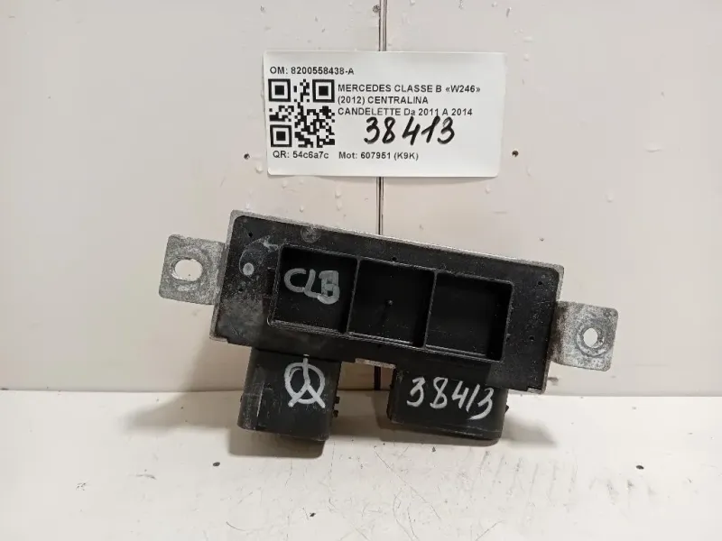 Centralina Candelette 8200558438-A Mercedes Classe B W246 2012