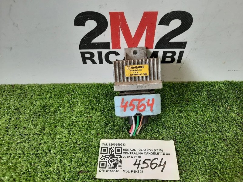 Centralina Candelette 8200859243 Renault CLIO IV 2013