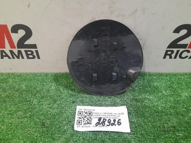 Copertura Sportello Carburante 788300010R Renault Mégane III 2009