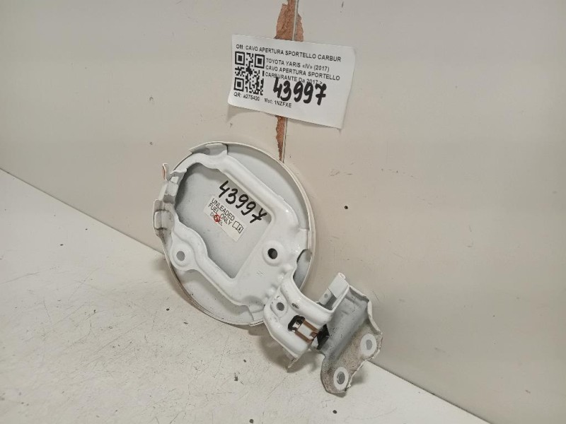 Copertura Sportello Carburante APERTURA SPORTELLO CARBURANTE Toyota Yaris IV 2017