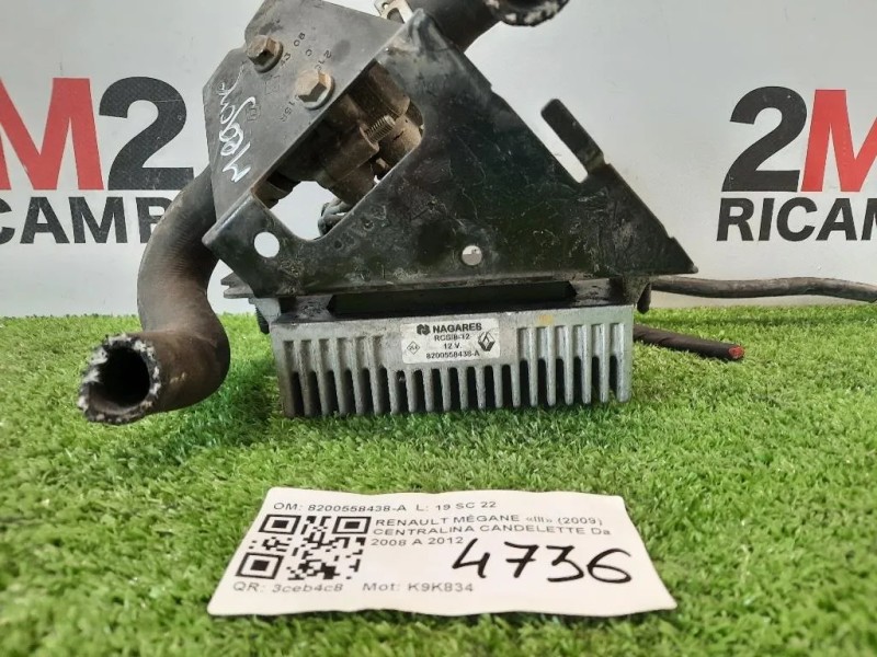 Centralina Candelette 8200558438-A Renault Mégane III 2009