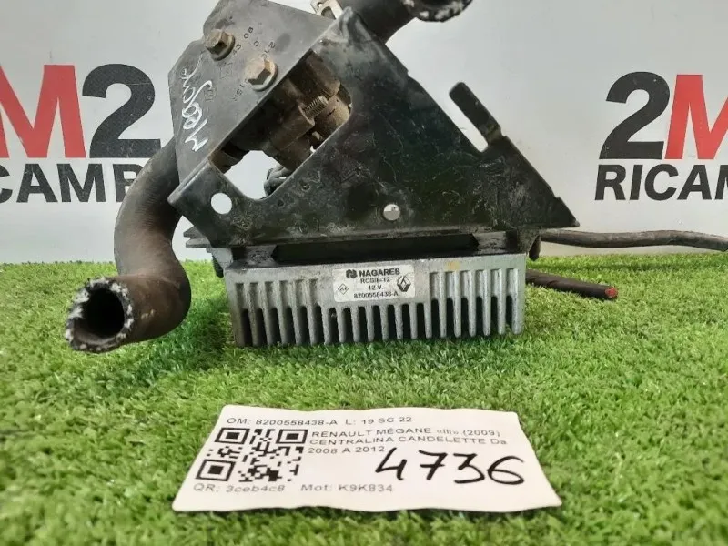 Centralina Candelette 8200558438-A Renault Mégane III 2009