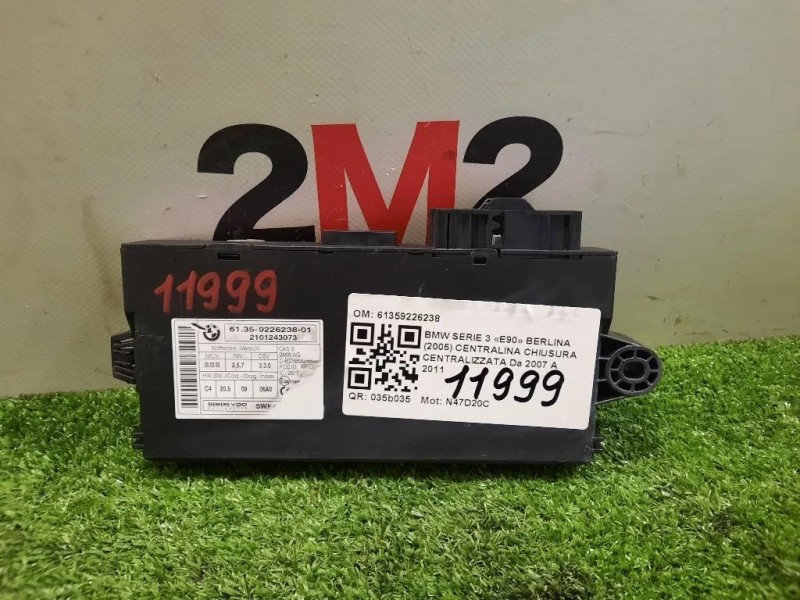 Centralina Chiusura Centralizzata 61359226238 Bmw Serie 3 E90 Berlina 2005