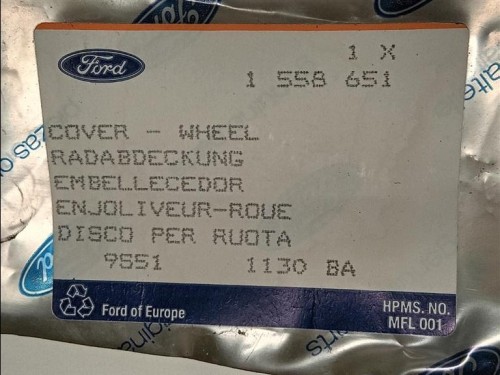 Copricerchio Ruota ANT DX