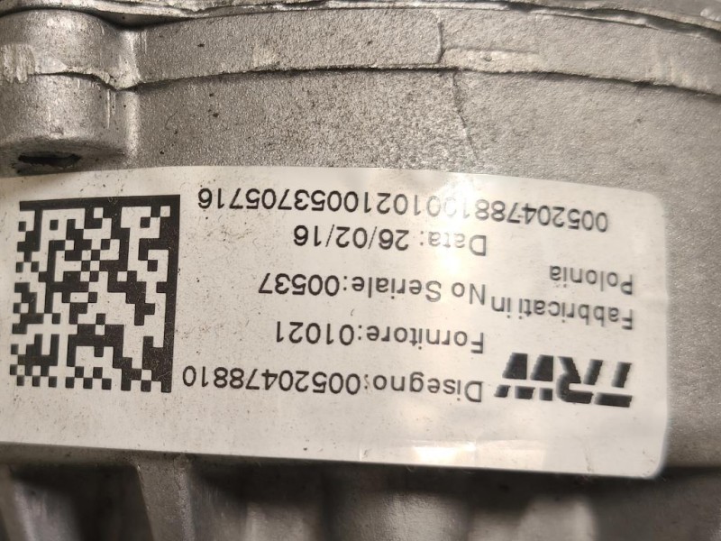 Piantone Sterzo 00520478810 Fiat 500X 2015